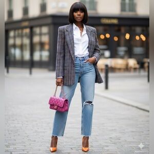 VINTAGE STATEMENT BLAZER